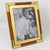 Mid-Century Modern Christofle Gilded Brass and Lacquer Resin Picture Frame, circa 1970 For Sale - Image 3 of 9