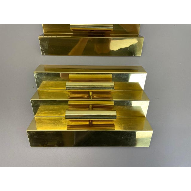 German Wall Light in Brass from WKR Leuchten, 1970s, Set of 2 For Sale - Image 14 of 18