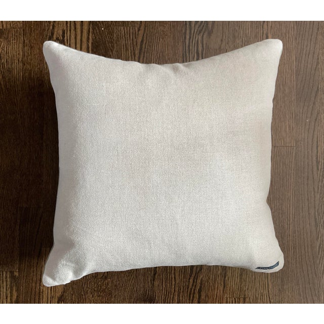 A sublime soft green ikat on this Ryan Studio pillows. A stylish accent for any room! 22" square linen, rayon 95/5 feather...