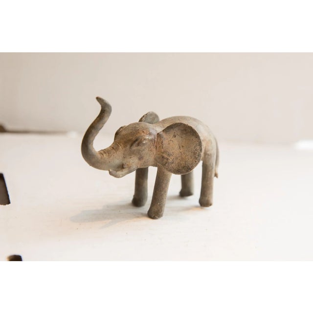 Old New House Vintage African Elephant Sculpture For Sale - Image 4 of 6