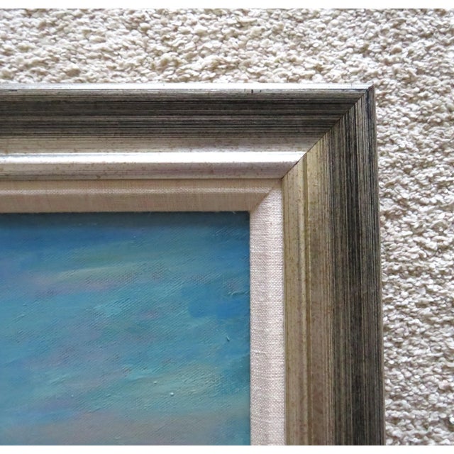 Oil Painting "Balloons" Children on the Beach by Marilyn Guerinot For Sale - Image 4 of 5