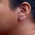 Haus of Brilliance 10K White Gold 1/5 Cttw Invisible Set Princess-Cut Diamond Stud Earrings (H-I Color, SI2-I1 Clarity) For Sale - Image 4 of 5