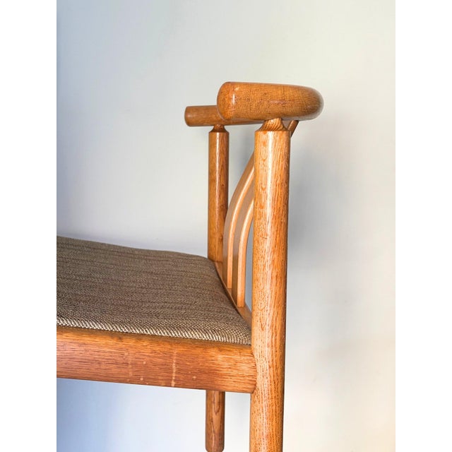Vintage Danish Directional Dining Chairs by Hans Jorgen Frydendal, 1970s, Set of 4 For Sale - Image 11 of 13