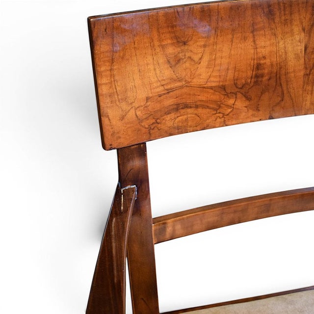 Vintage Art Deco Armchair in Wood, 1930s For Sale - Image 6 of 10