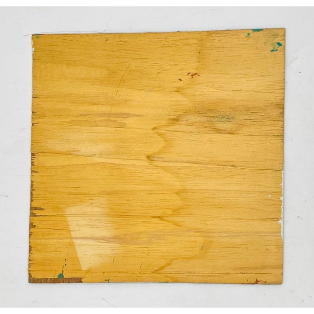 Vintage Painting by Black Joe Jackson (Us 1922-1997) Titled "Zetn Now" For Sale - Image 9 of 9