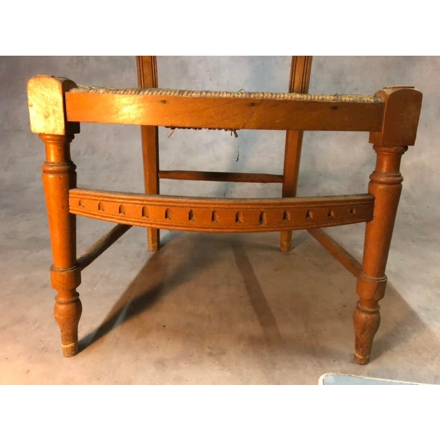 19h Century Provençal Nurse Chair For Sale - Image 8 of 11