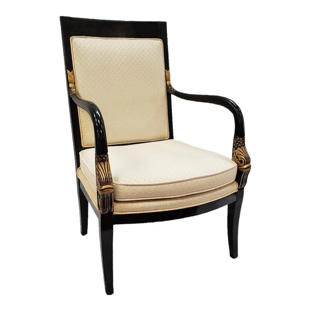 Empire Style Armchair For Sale