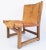 1950s Spanish Walnut and Leather Model Riaza Childrens Chair by Paco Muñoz for Darro, 1950s For Sale - Image 5 of 5