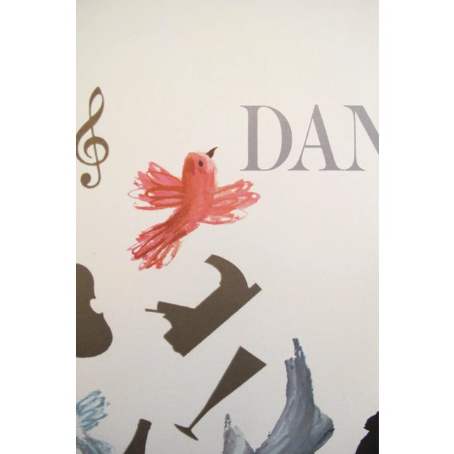 1960s Vintage Danish Royal Guard Poster For Sale - Image 4 of 4