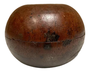 Mid-Century Modern Lidded Wood Vessel, North America, 1970s