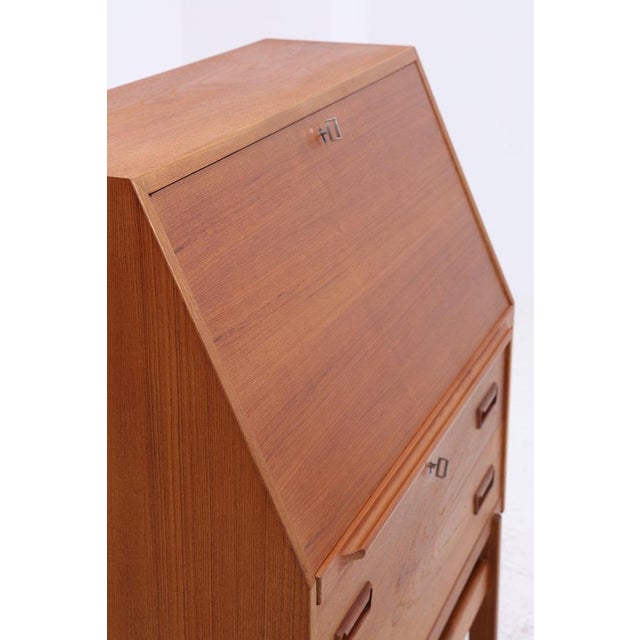 Danish Model 68 Secretary in Teak by Arne Wahl Iversen For Sale - Image 11 of 18