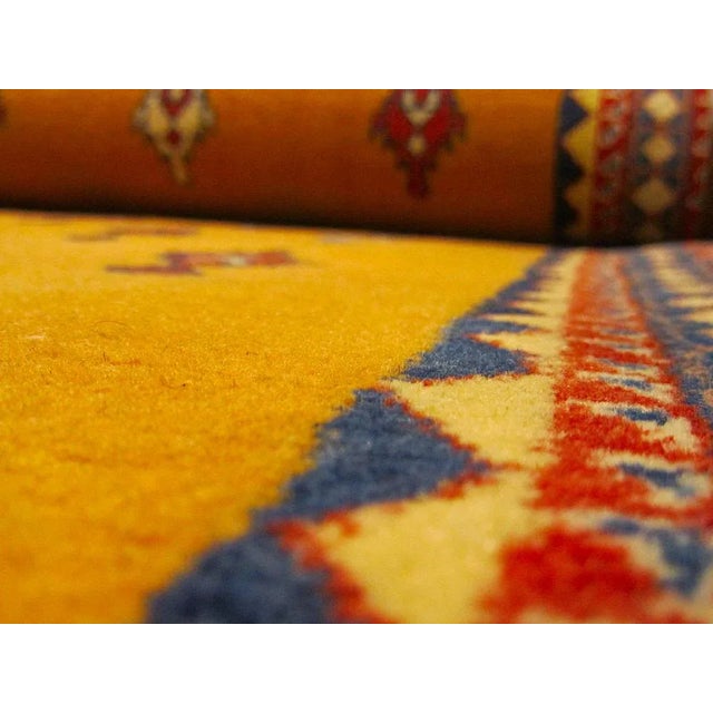 Orange Gabbeh Loribaft Rug, 1980s For Sale - Image 8 of 11