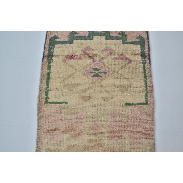 Mid 20th Century Home Living Decor Wool Carpet For Sale - Image 4 of 10