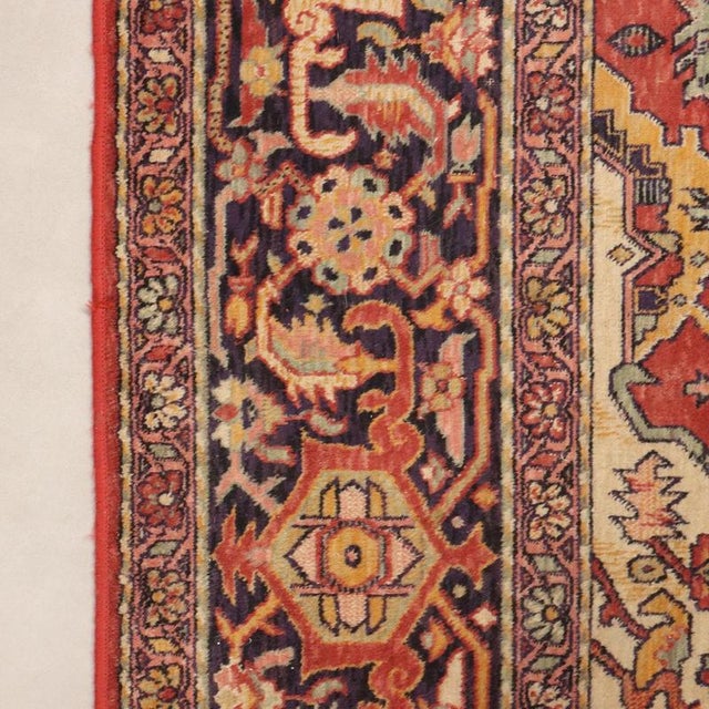 Vintage Italian Heriz Rug For Sale - Image 6 of 8