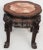 Antique Chinese Hardwood. Heavily Carved Plant Stand or End Table For Sale In New York - Image 6 of 9