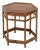 Bamboo Hexagonal Occasional Table For Sale