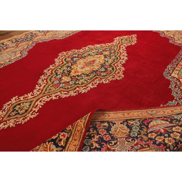 Textile Middle Eastern Hand-Knotted Rug For Sale - Image 7 of 10