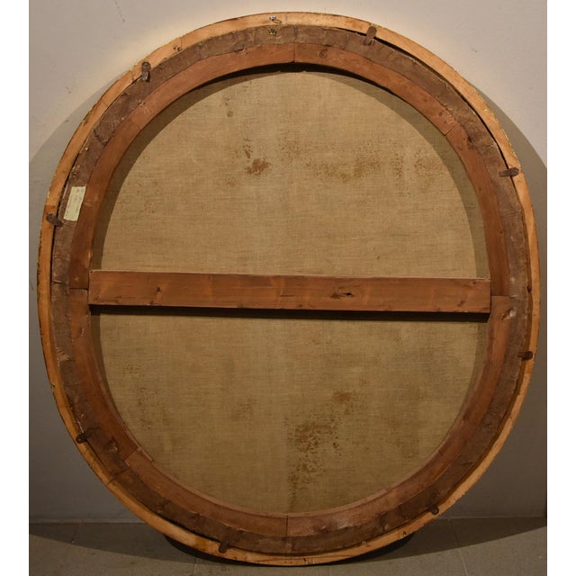 Workshop of Giovanni Bernardo Carbone, Portrait with Armor, 1670, Oil on Canvas, Framed For Sale - Image 11 of 12