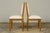 Set of Eight Late 19th Century French Louis XVI Style Dining Chairs in Blue Stripe For Sale - Image 14 of 18