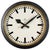 Industrial Factory Black Wall Clock from Siemens, 1950s For Sale - Image 17 of 17