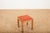 Wooden Stool with Red Seat Cushion from Horgenglarus For Sale - Image 10 of 10