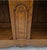 Brown Antique 1900s French Tiger Oak Display Cabinet, Louis XV Style, Carved Glass Door Bookcase For Sale - Image 8 of 17