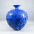 Blue 1960s Midcentury Modern Studio Pottery Small Cobalt Blue Vase For Sale - Image 8 of 8