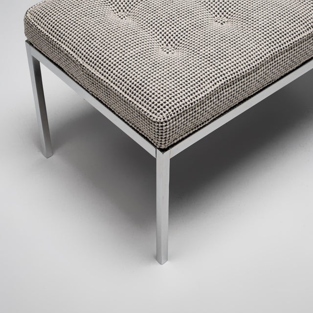 Model 2530-3 2-Seater Bench by Florence Knoll for Knoll, 1960s For Sale - Image 4 of 7