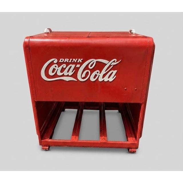 1938 Coca-Cola Westinghouse Standard Cooler With Starr X Bottle Opener For Sale - Image 13 of 14