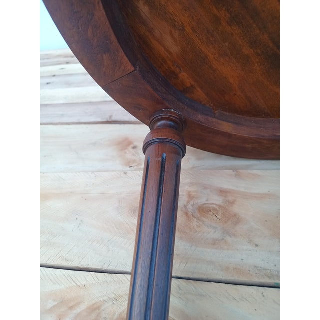 1950s 1950s French Louis XVI Style Bouillotte Table For Sale - Image 5 of 15