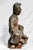 Black Hand Carved Large Antique Chinese Guanyin Wood Sculpture on Dragon Buddhist Asian Home Decor For Sale - Image 8 of 17