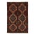 Rug & Kilim’s Afghan Baluch Tribal Rug in Rust Tones With Geometric Medallions For Sale
