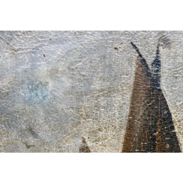 Antique French Oil Painting on Canvas — Signed Maritime Seascape, Circa 19th Century For Sale - Image 9 of 12
