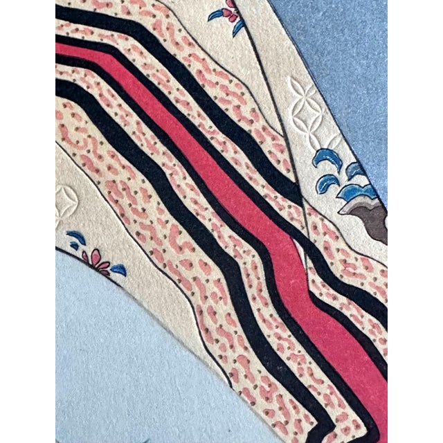 Japanese Woodblock Print Fumees de Santal by Paul Jacoulet For Sale In Atlanta - Image 6 of 14