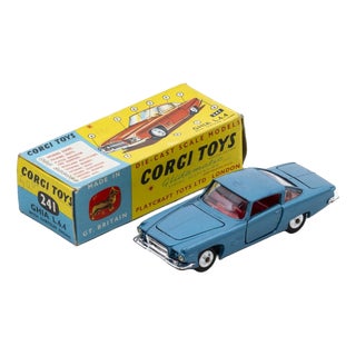 241 Ghia L.6.4 Car Model by Corgi Toys, Set of 2 For Sale
