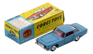 241 Ghia L.6.4 Car Model by Corgi Toys, Set of 2
