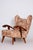 Textile Art Deco Walnut Armchair attributed to Jan Vaněk, 1930s For Sale - Image 7 of 15