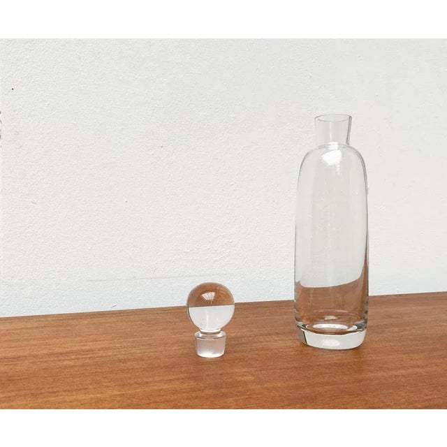 Vintage German Glass Carafe from Peill & Putzler, 1970s For Sale - Image 13 of 18