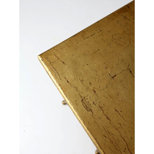 Antique Painted Side Table For Sale - Image 9 of 13