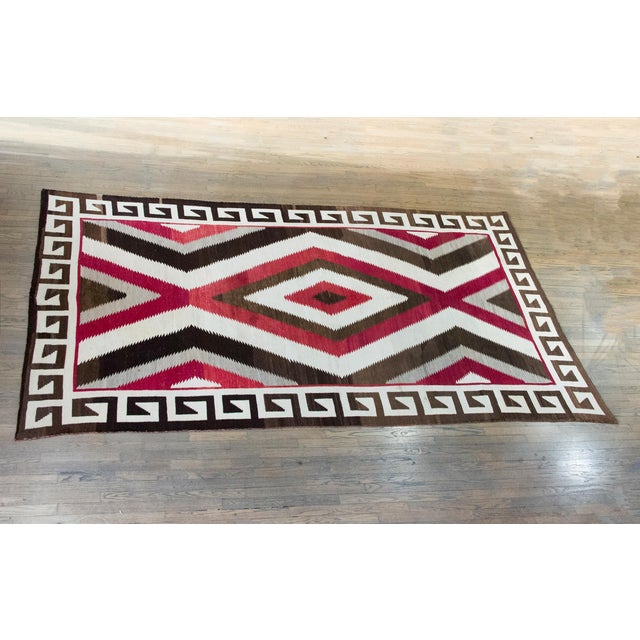 Early 20th Century Native American Navajo Rug For Sale - Image 15 of 15