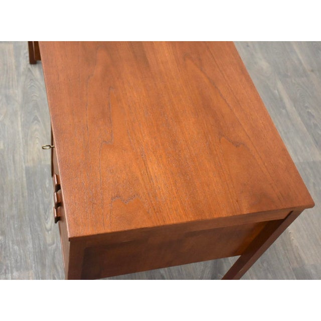 Wood 1960s Refinished Danish Modern Desk by Domino Møbler For Sale - Image 7 of 10
