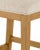 Currey & Company Currey & Company Santos Sea Sand Bar Stool, Liller Malt For Sale - Image 4 of 10
