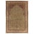 Antique Lavar Kerman Carpet, Fine Persian Oriental Rug Jewel Blue, Gold and Navy For Sale - Image 10 of 18