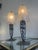 Art Deco Lamps in Wrought Iron and Glass from Hettier-Vincent, 1929, Set of 2 For Sale - Image 4 of 18