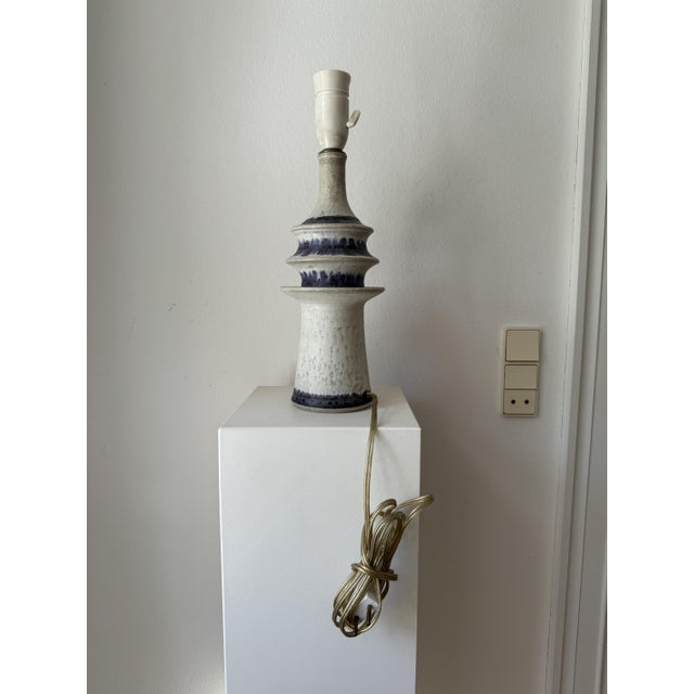 Danish Ceramic Lamp by Carl Cunningham-Cole for Kähler & Le Klint, 1960s For Sale - Image 6 of 9