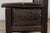 18th Century Spanish Rustic Oak Bench With Carved Panels and Dark Patina For Sale - Image 16 of 18