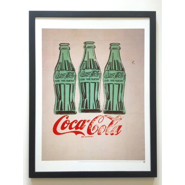 Andy Warhol Foundation Vintage 1998 Lithograph Print Framed Pop Art Poster " Coca - Cola " 1962 For Sale - Image 13 of 13