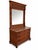 Antique Eastlake / Renaissance Revival Walnut Dresser with Mirror Circa 1875 Dimensions: 52”W × 24”D × 84½”H An...