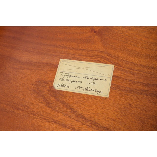 Mid-Century Extendable Dining Table by Ole Wanscher for Poul Jeppesens Furniture Factory, Denmark, 1960s For Sale - Image 18 of 18