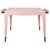 Paint Matthew Izzo Home Lacey Pink Lacquer Game Table For Sale - Image 7 of 9